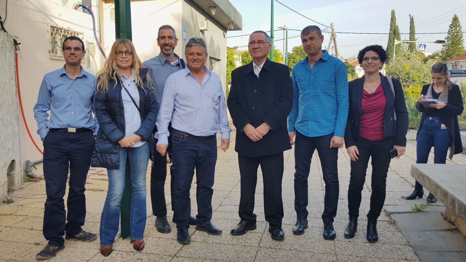 צוות הרשות הממשלתית להתחדשות עירונית הגיע להרצליה