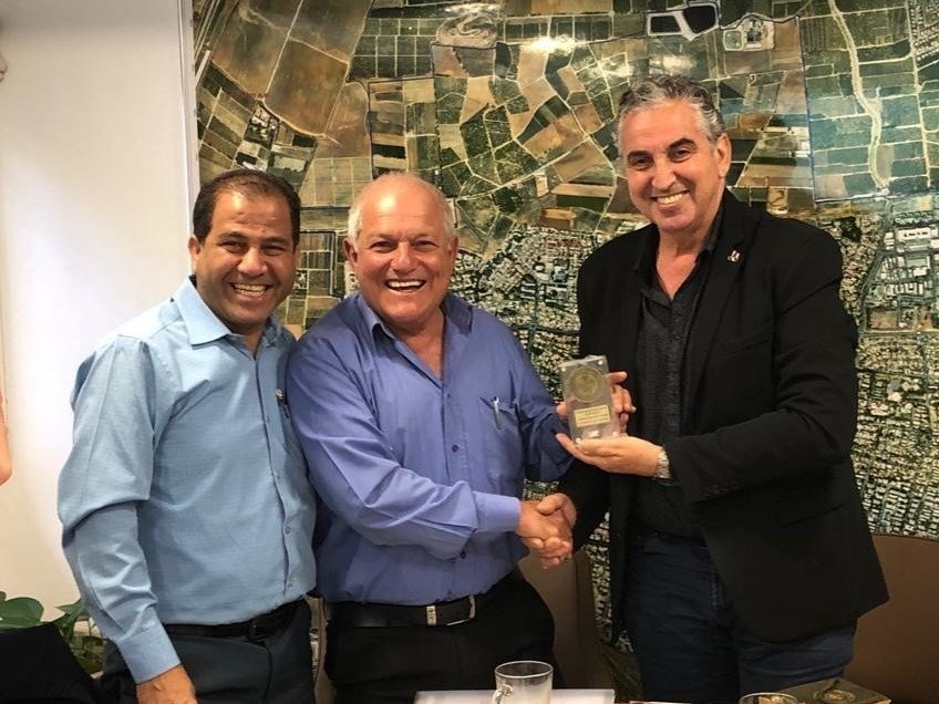 ביקור השר כץ ברעננה