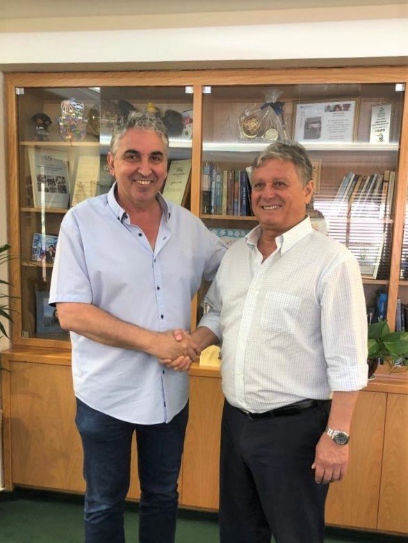 ביקור ברעננה של יו"ר הרשות להתחדשות עירונית, חיים אביטן