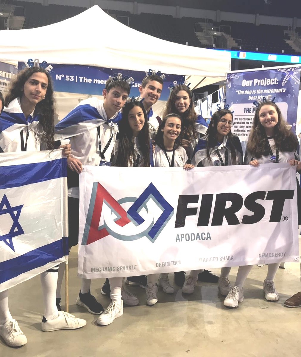 מקום שני לקבוצת הרובוטיקה בתחרות העולמית ה-F.L.L