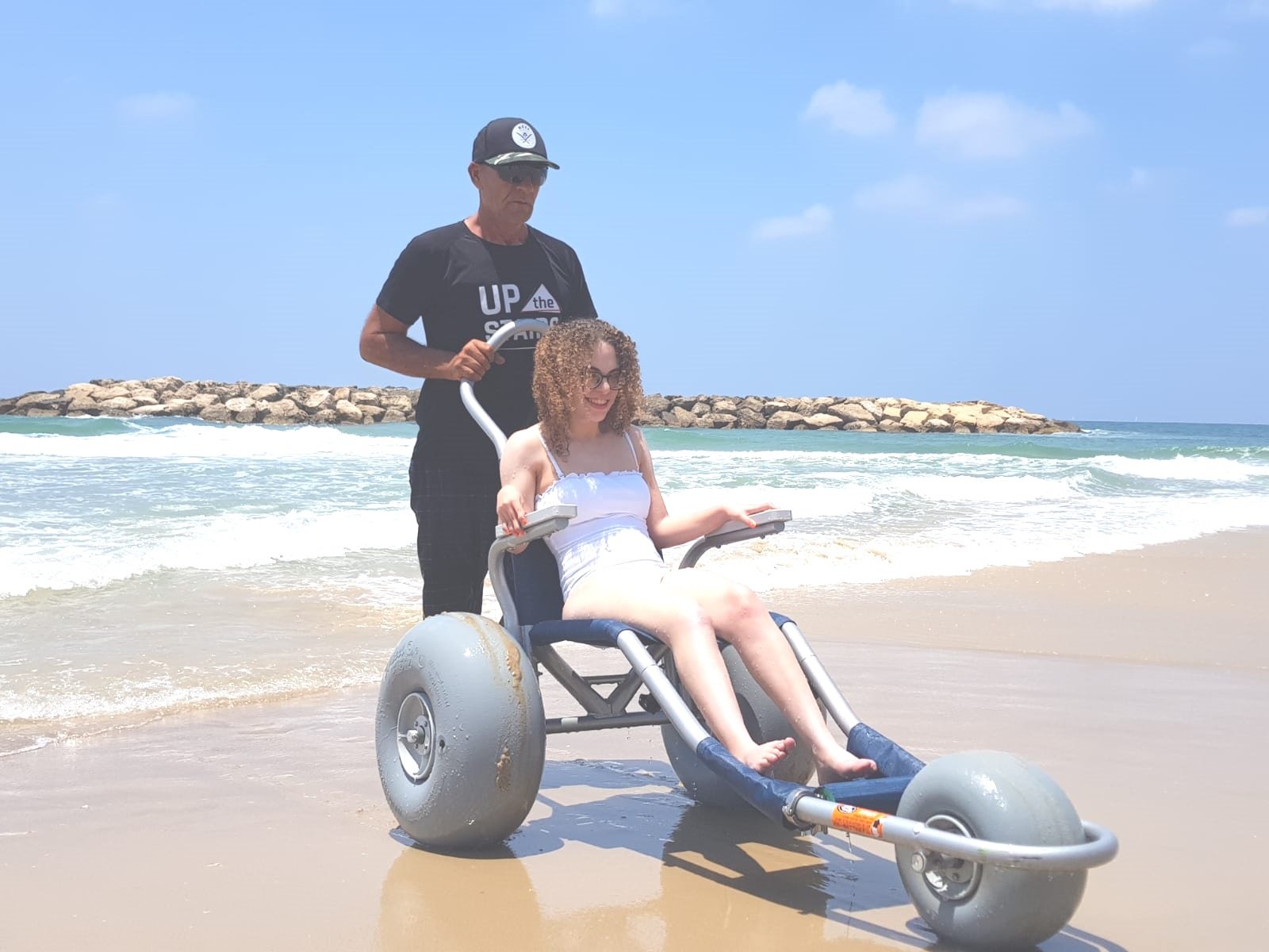 כיסא מונגש לים לילדים